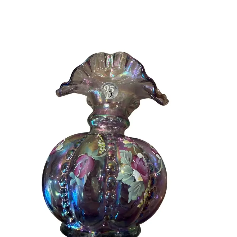 Fenton purple iridescent